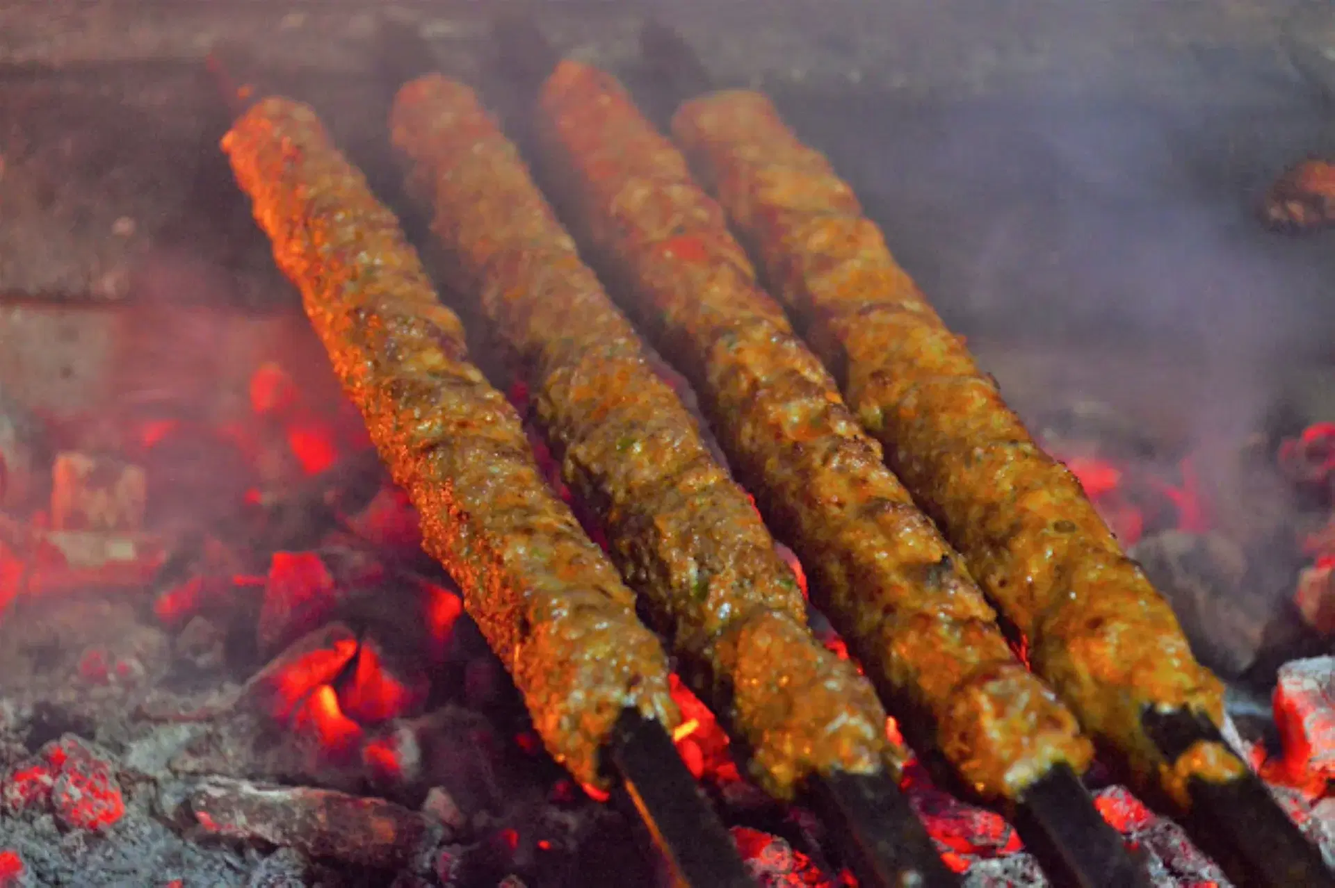 Seekh Kebabs.
