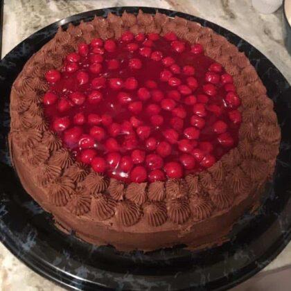 Gluten free Black Forest cake