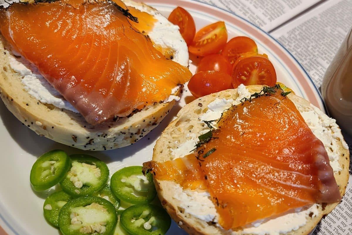 Homemade Cured Smoked Salmon